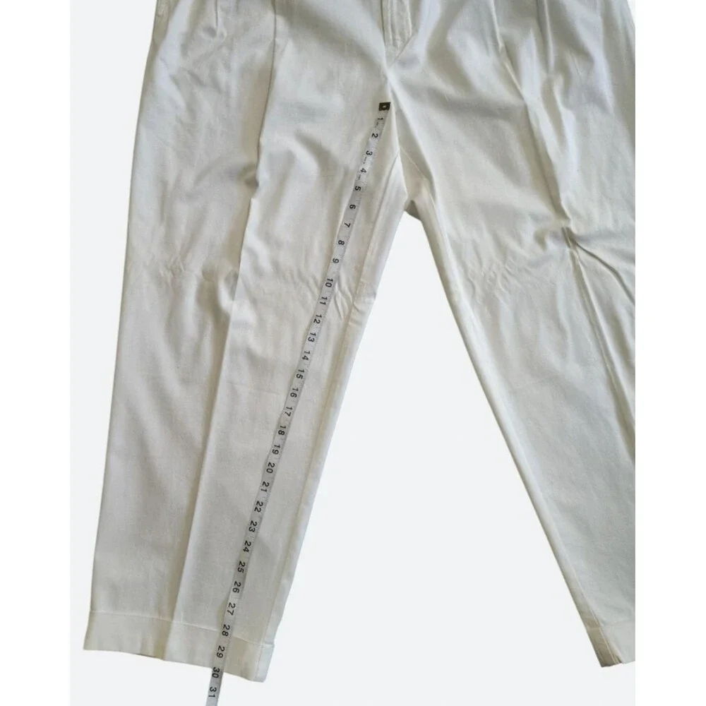 Polo Ralph Lauren Men's Hammond Pant Lightweight Cotton Chino White Size 46x30